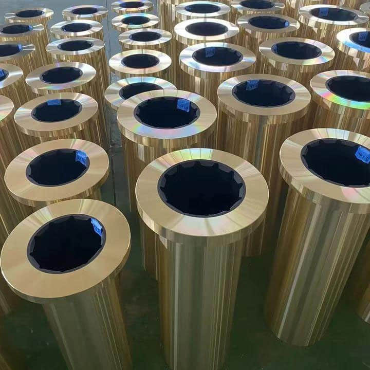Rubber copper bearings